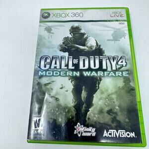 Call of Duty 4: Modern Warfare (Microsoft Xbox 360, 2007) Complete Tested